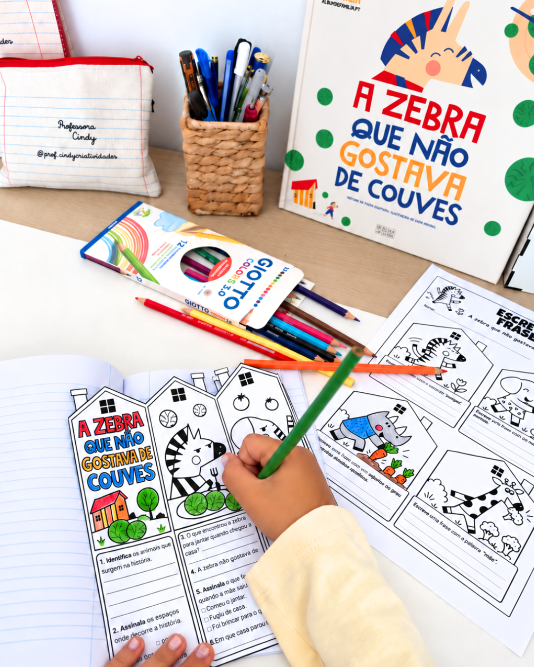 A zebra que não gostava de couves - Guião de Leitura