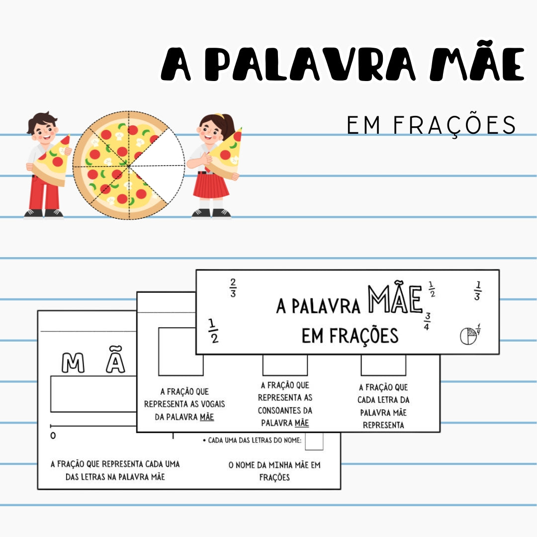 Palavra Mãe em frações