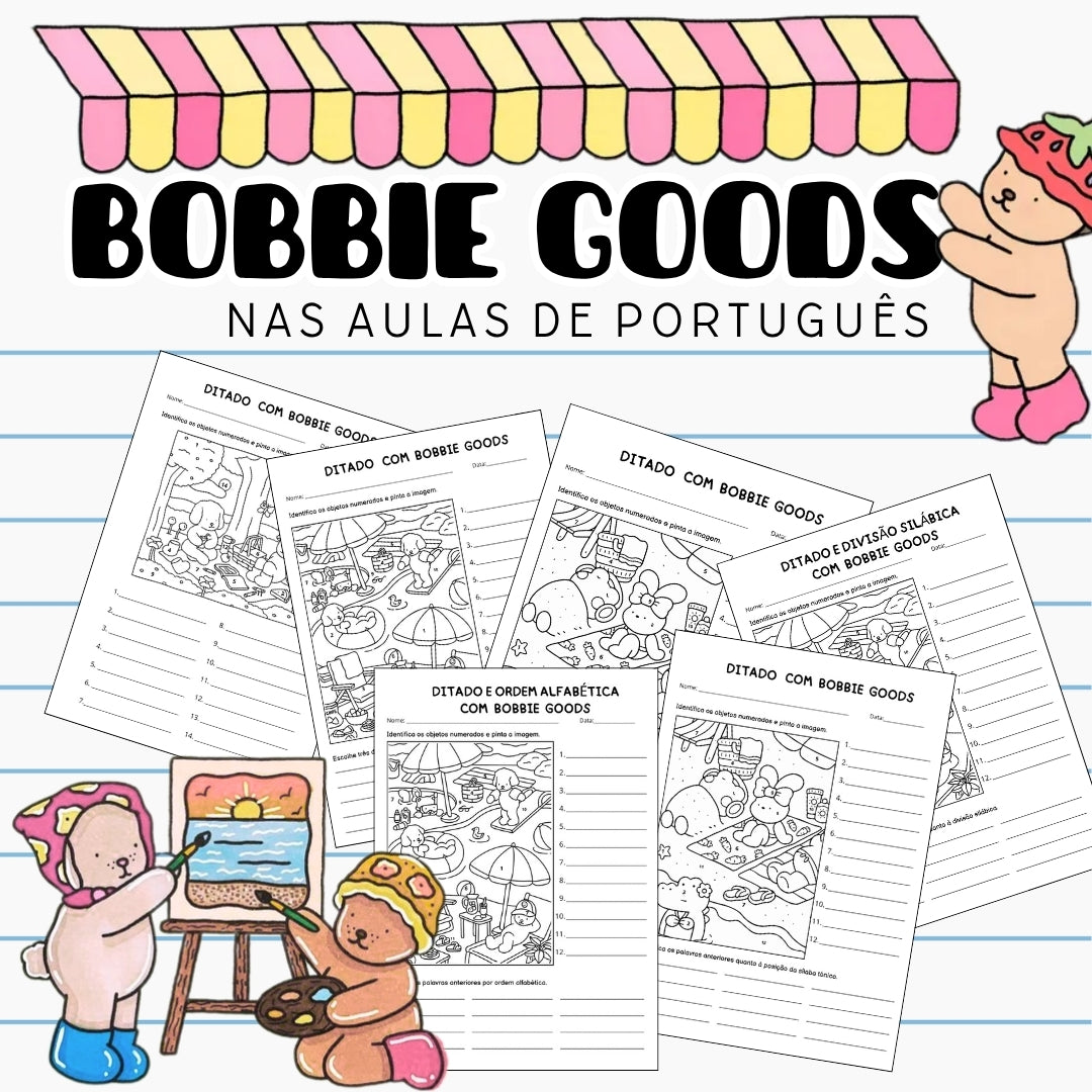 Bobbie Goods nas aulas de português