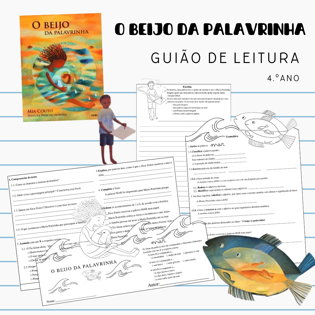 Beijo da palavrinha - Guião de Leitura 4ºano
