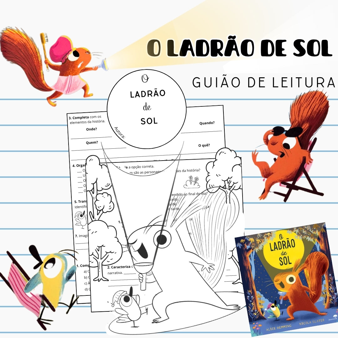 O Ladrão de Sol - Guião de leitura