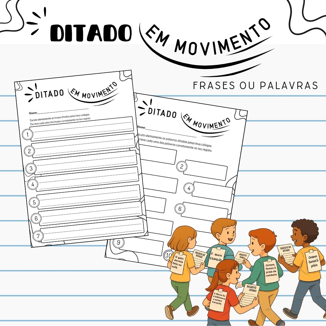 Ditado em movimento