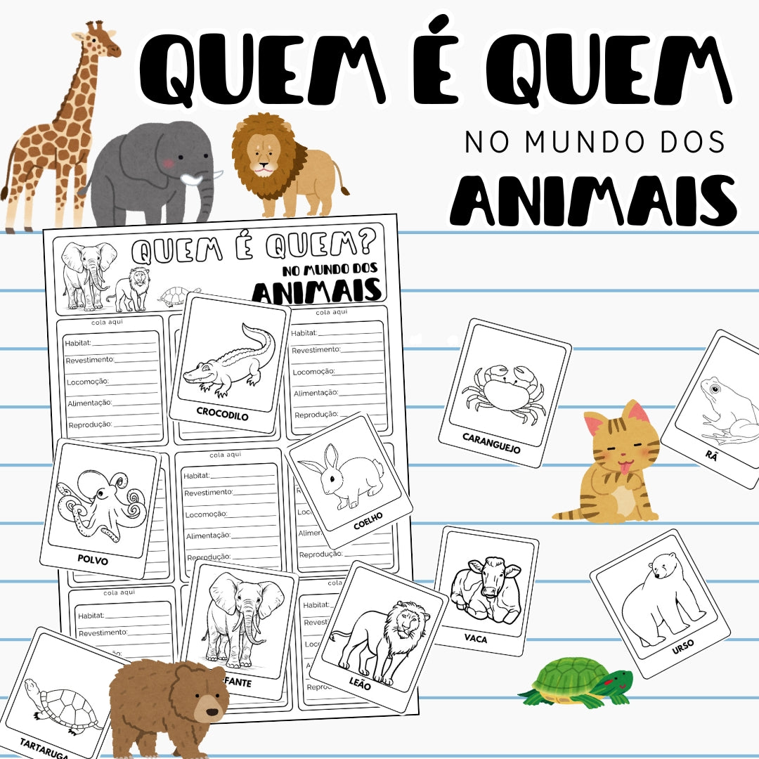 Quem é quem no mundo dos Animais
