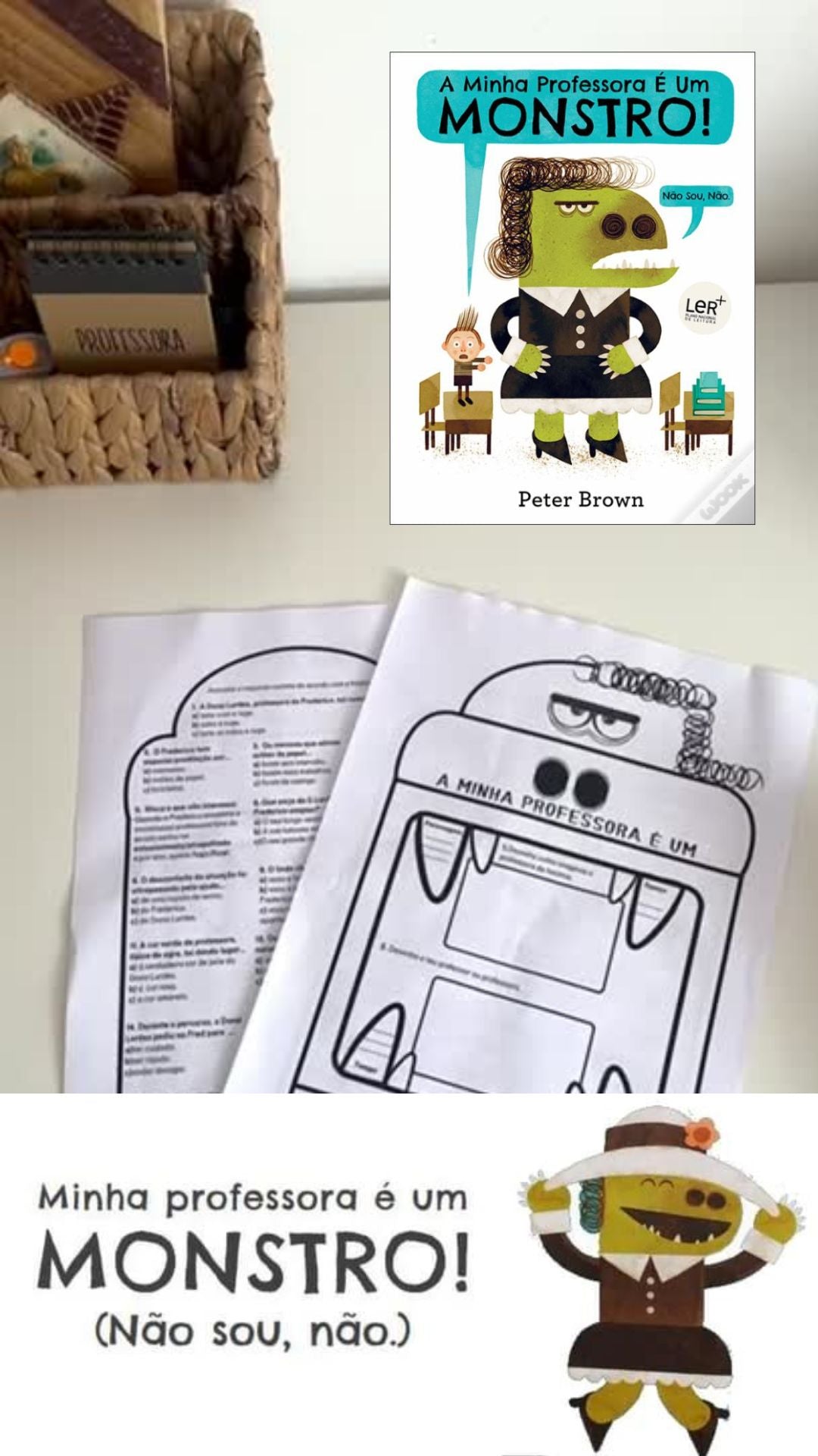 Guião de leitura - A minha professora é um monstro