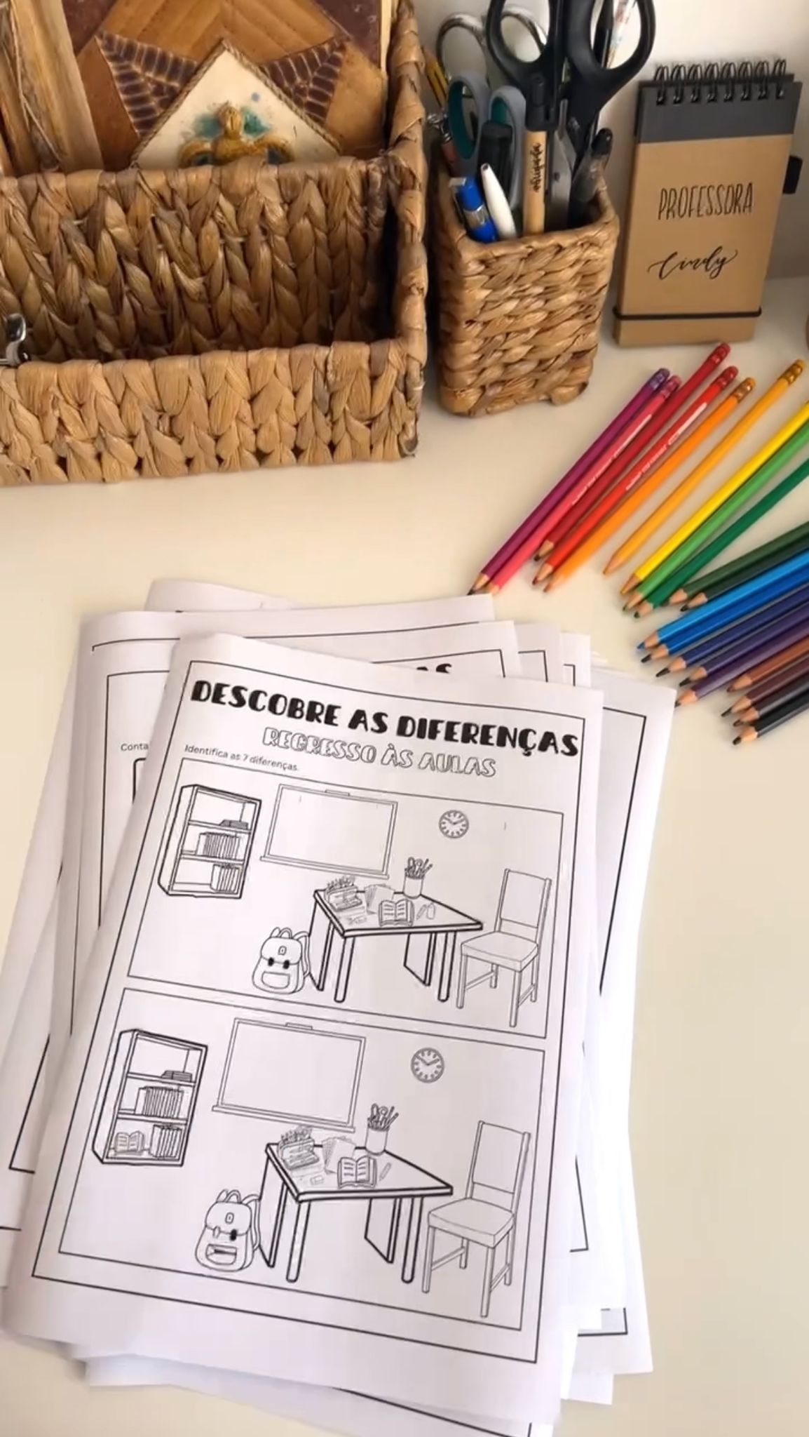 Pack Atividades Regresso às Aulas - Parte I