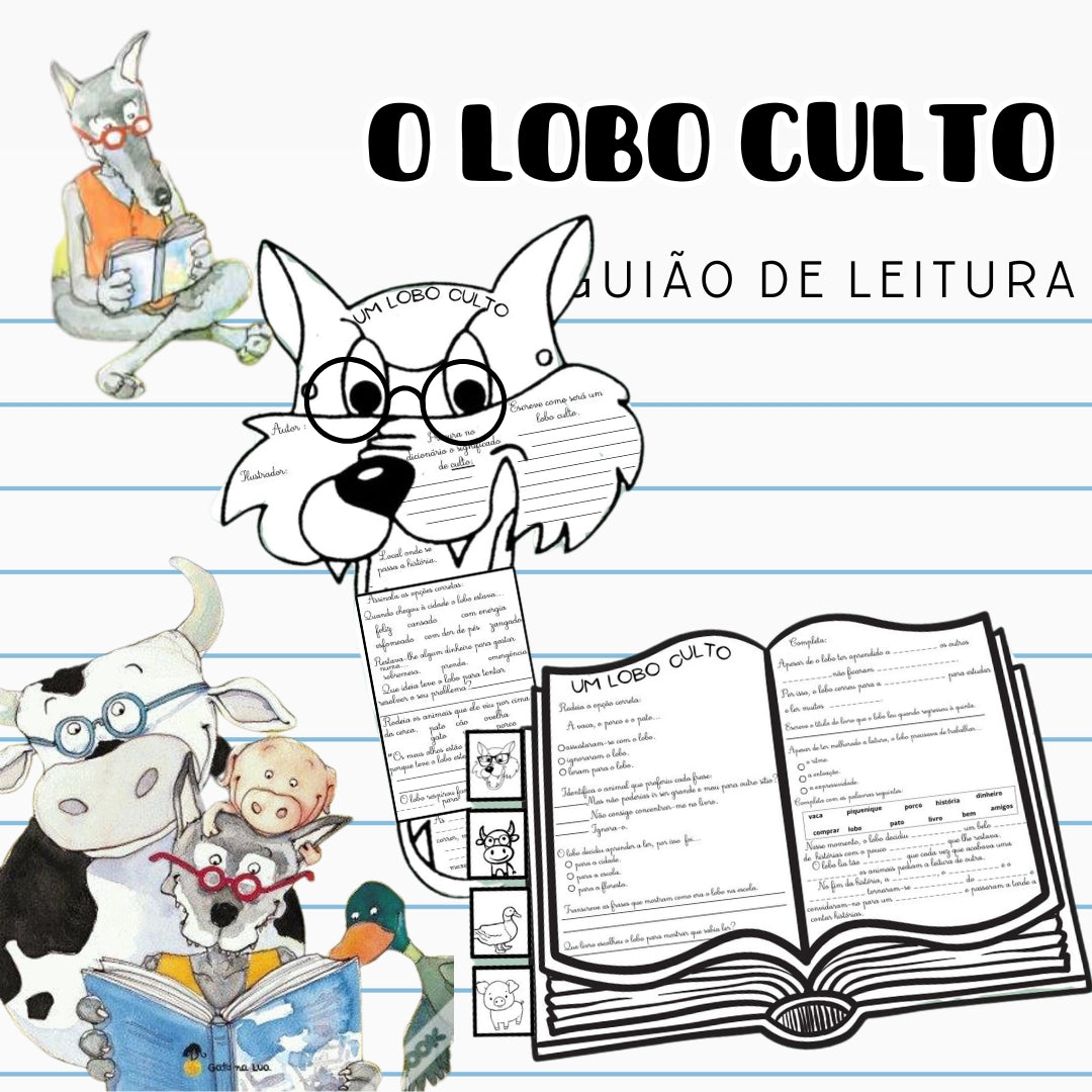 Guião de leitura "Um lobo culto"