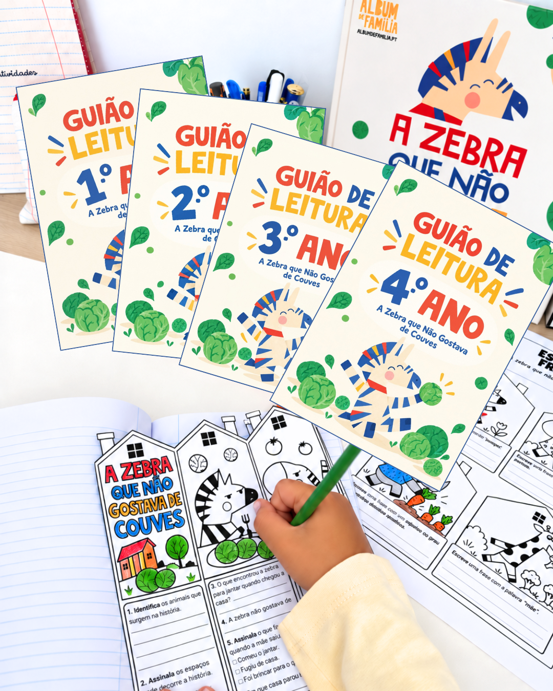 A zebra que não gostava de couves - Guião de Leitura
