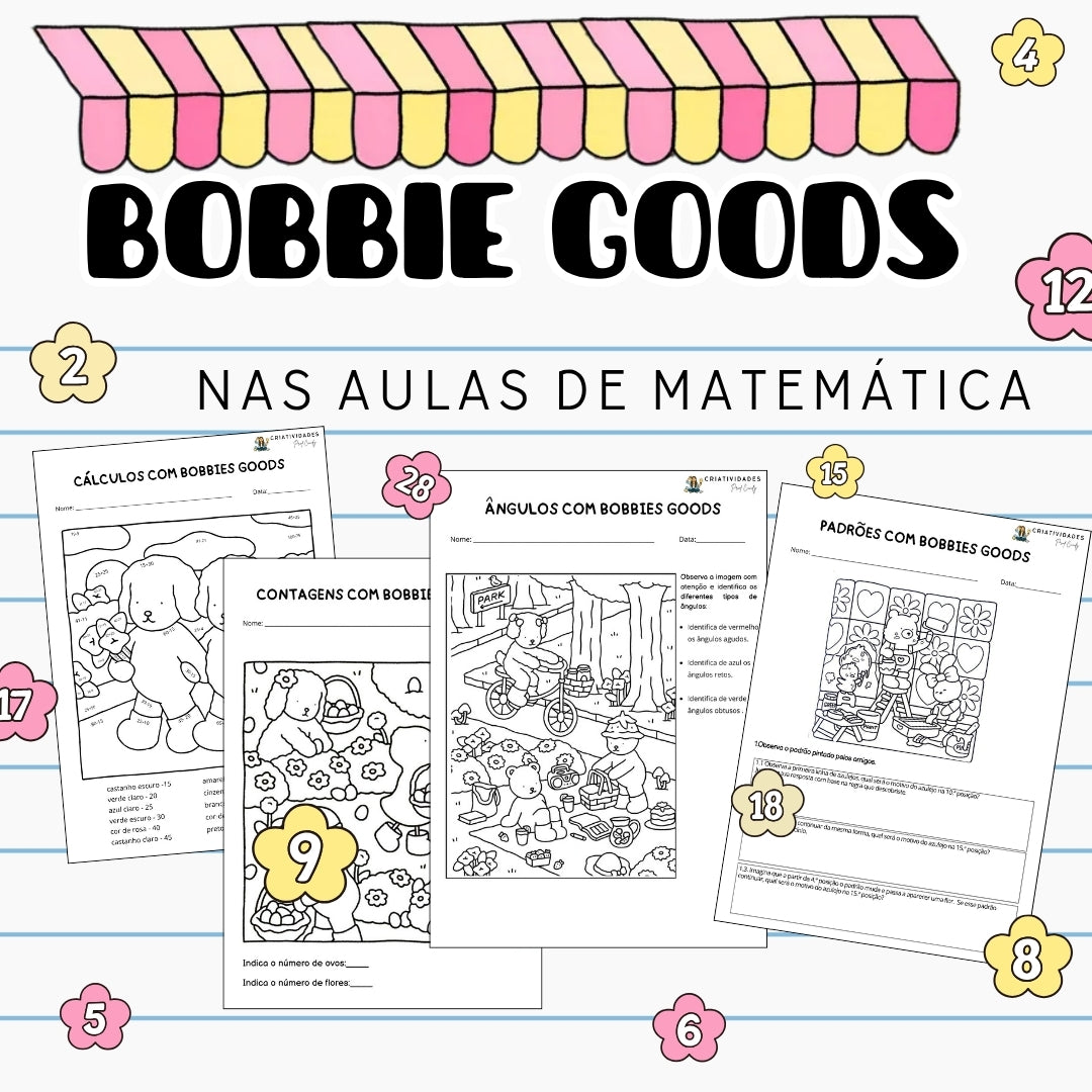 Bobbie Goods nas aulas de matemática