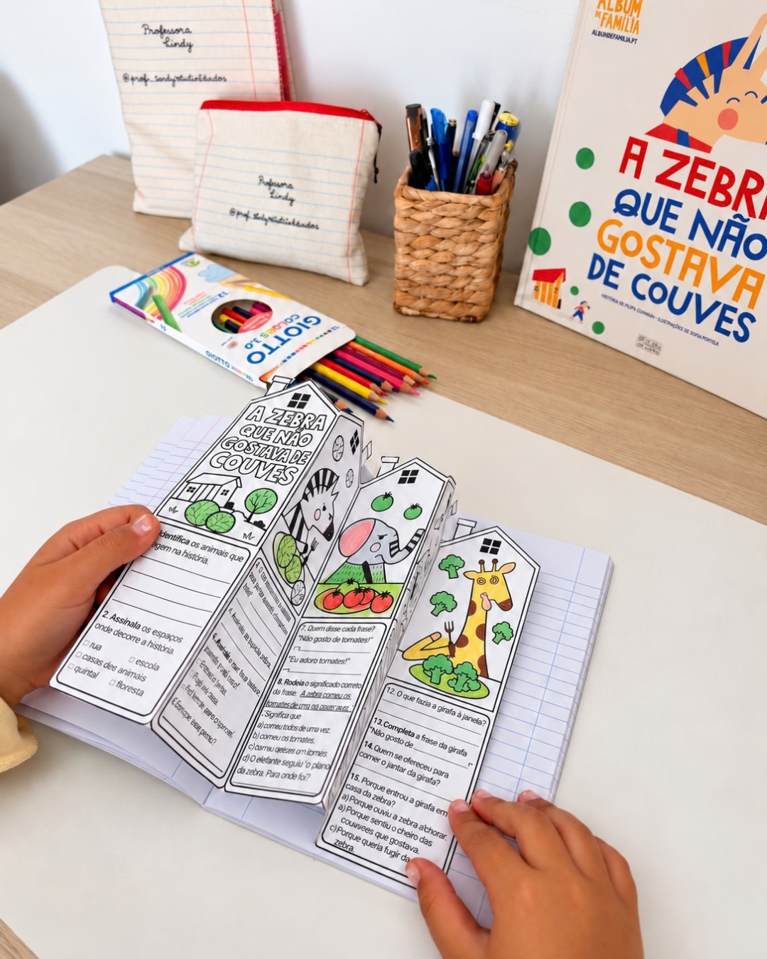 A zebra que não gostava de couves - Guião de Leitura