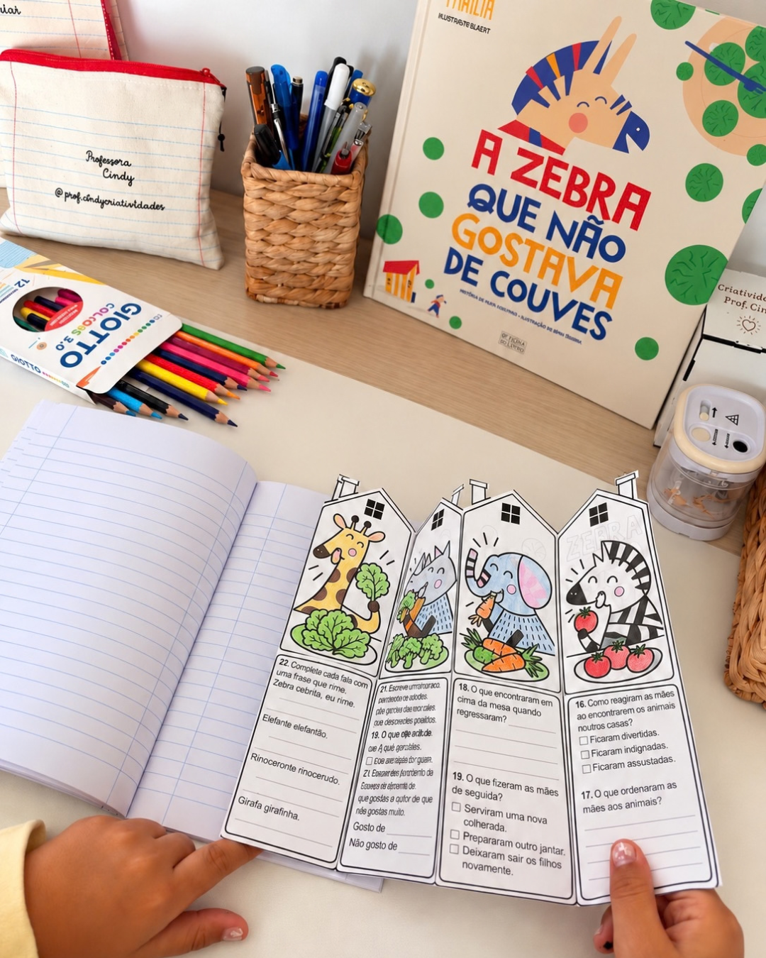A zebra que não gostava de couves - Guião de Leitura