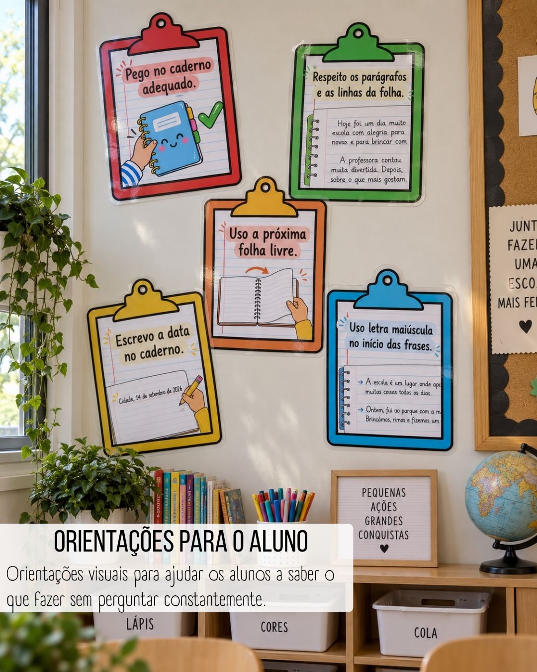 Cartazes - Pack Regresso às aulas