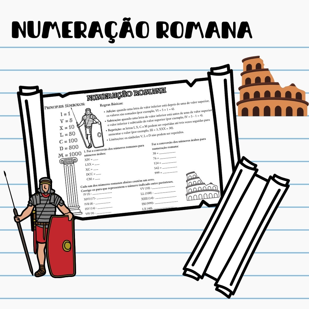 Numeração Romana – profcindycriatividades