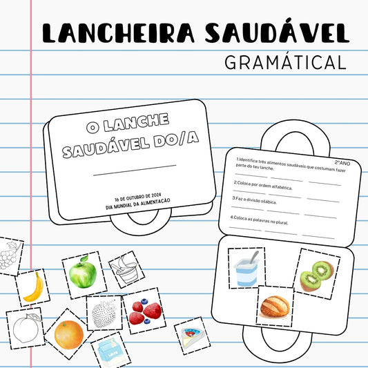 Lancheira Saudável Gramatical