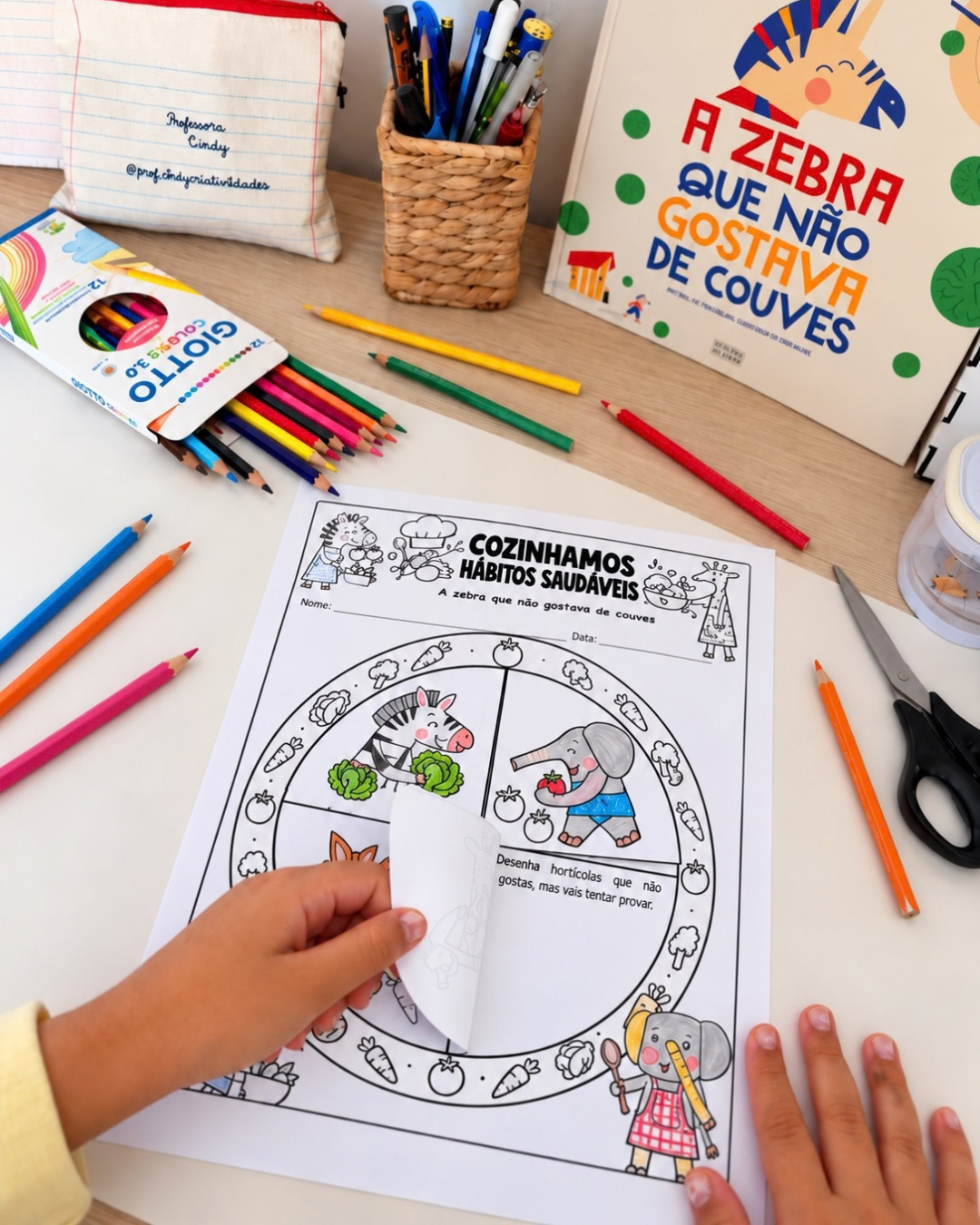 A zebra que não gostava de couves - Guião de Leitura