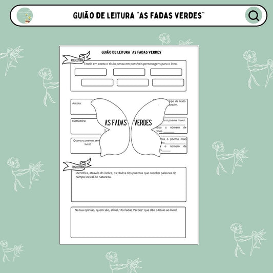 Guião de leitura "As fadas verdes"