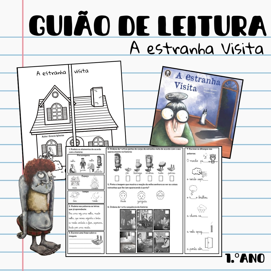 Guião de leitura "A estranha visita"