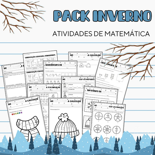 PACK INVERNO (65 atividades)