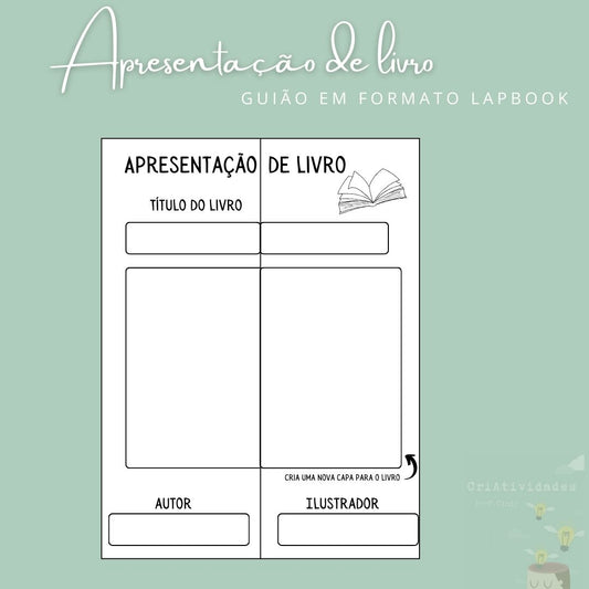 Apresentação de livro - Lapbook