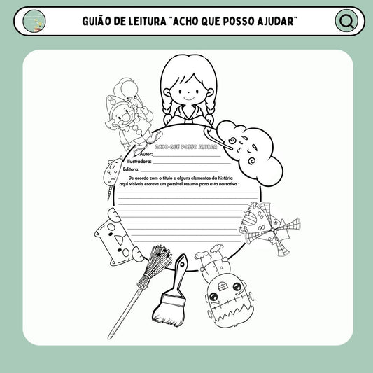 Guião de leitura "Acho que posso ajudar"