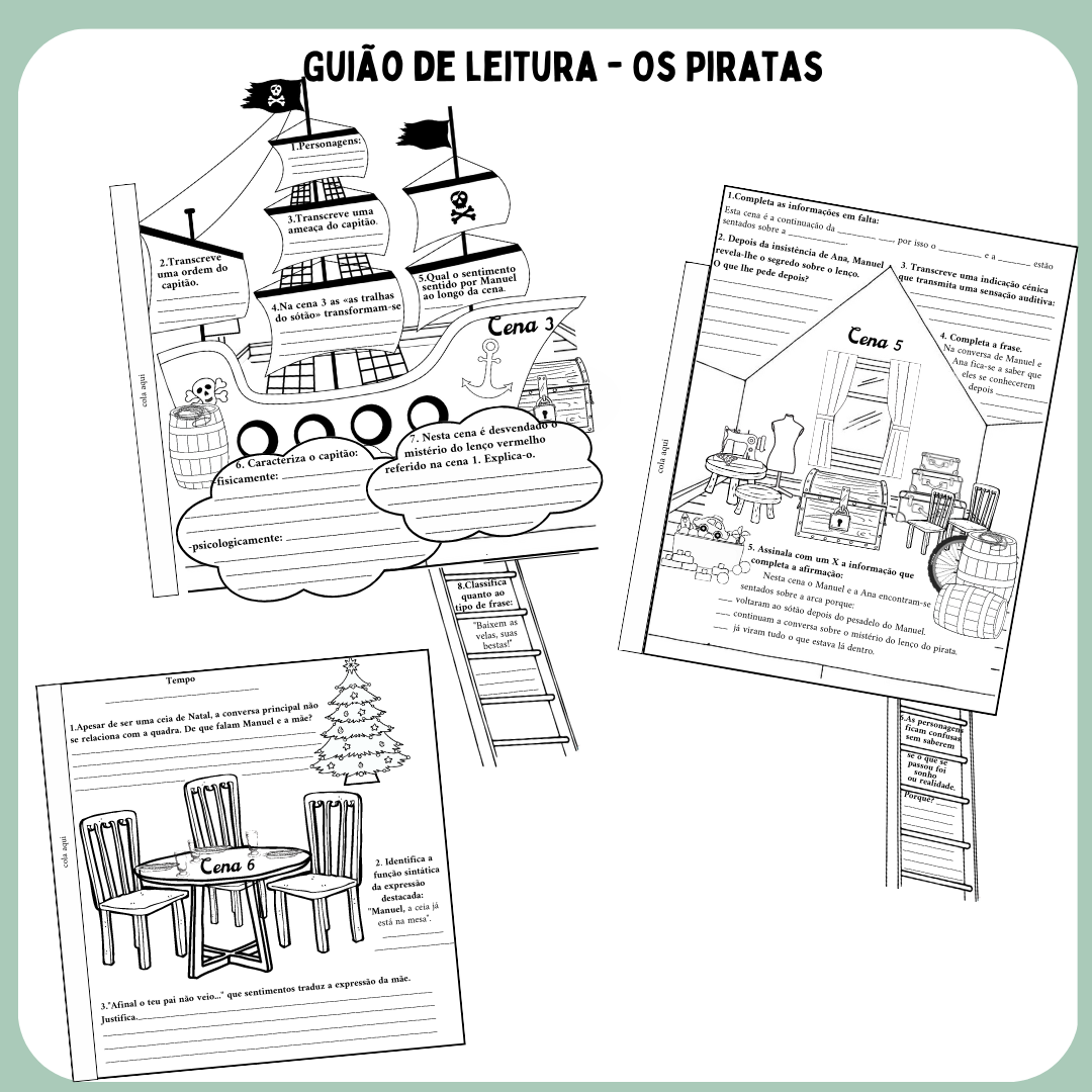 Guião de leitura "Os Piratas"