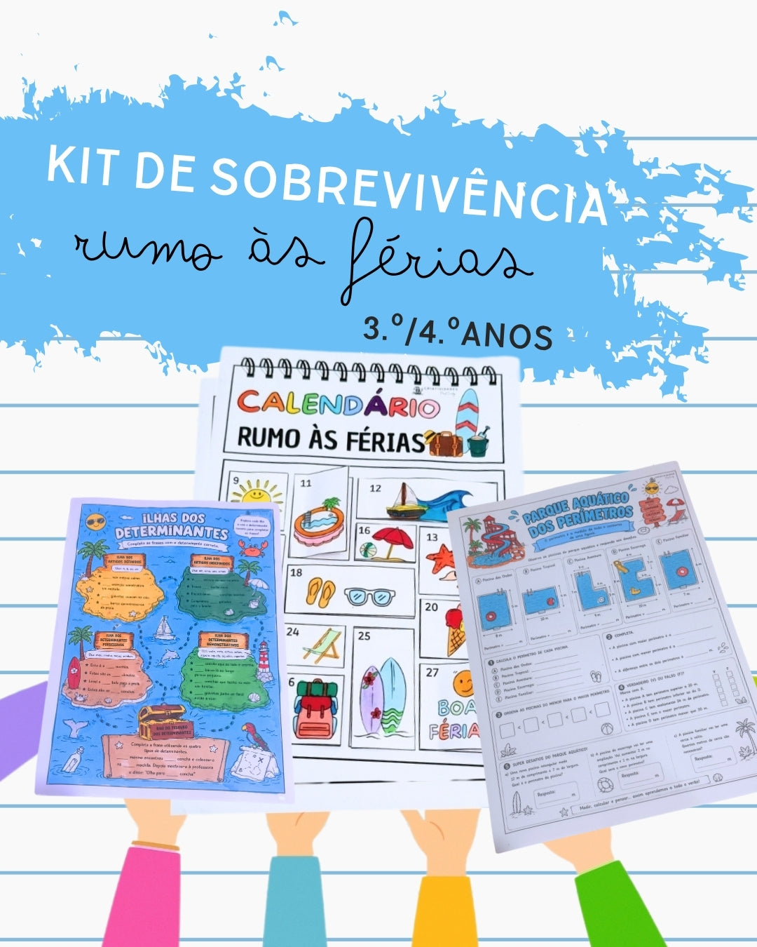 Kit de Sobrevivência: rumo às férias 3.º/ 4.º ano