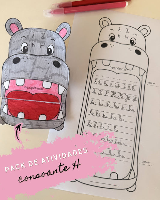 Pack Atividades Consoante H
