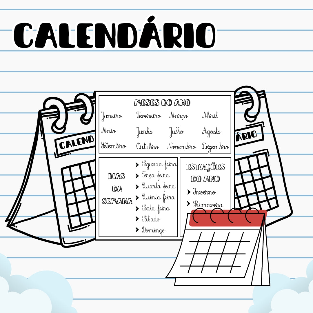 Meses do ano/ Calendário