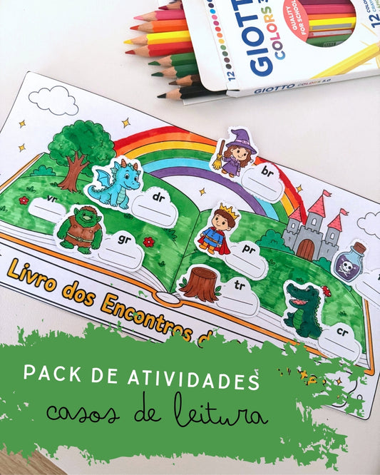 Mega Pack Atividades Casos de Leitura