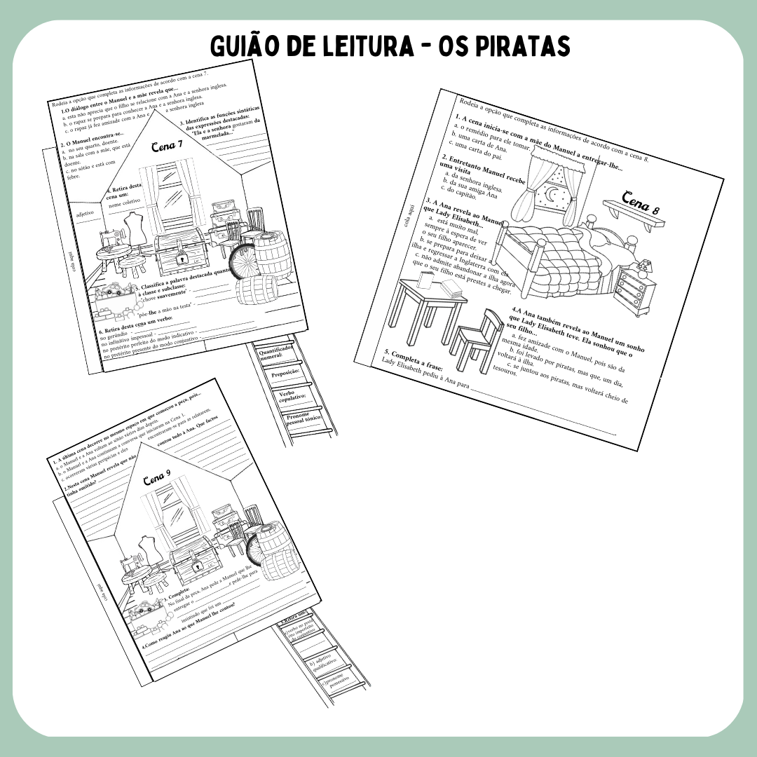 Guião de leitura "Os Piratas"