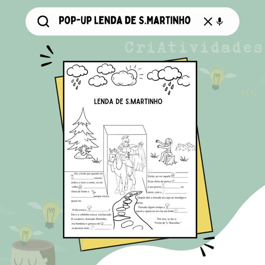 Pop-Up da lenda de S.Martinho