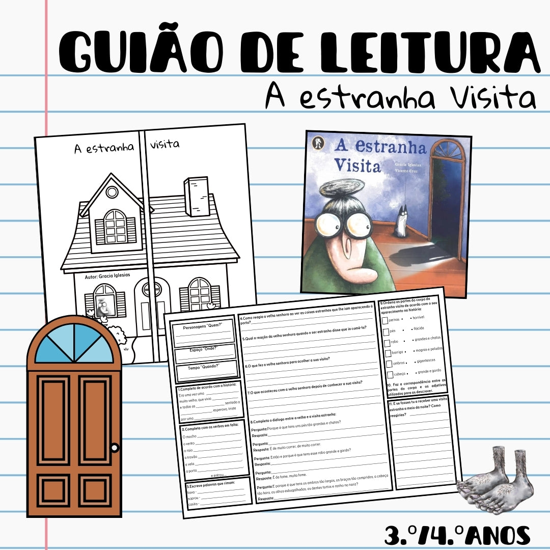 Guião de leitura "A estranha visita"