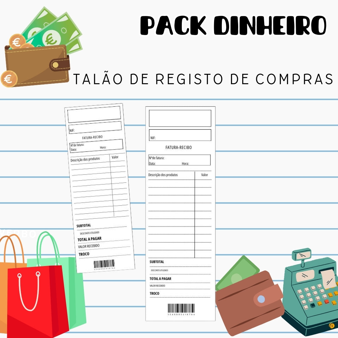 Pack dinheiro