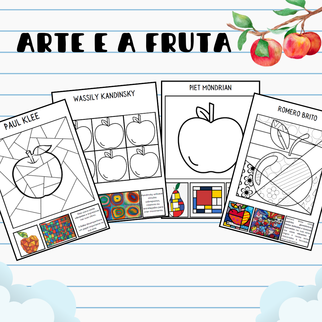 PACK ARTE (Inverno, outono, primavera, alimentação, páscoa, halloween, natal, etc. )