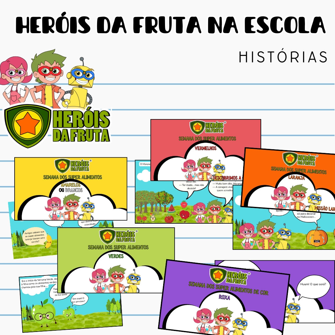Pack Projeto Heróis da Fruta