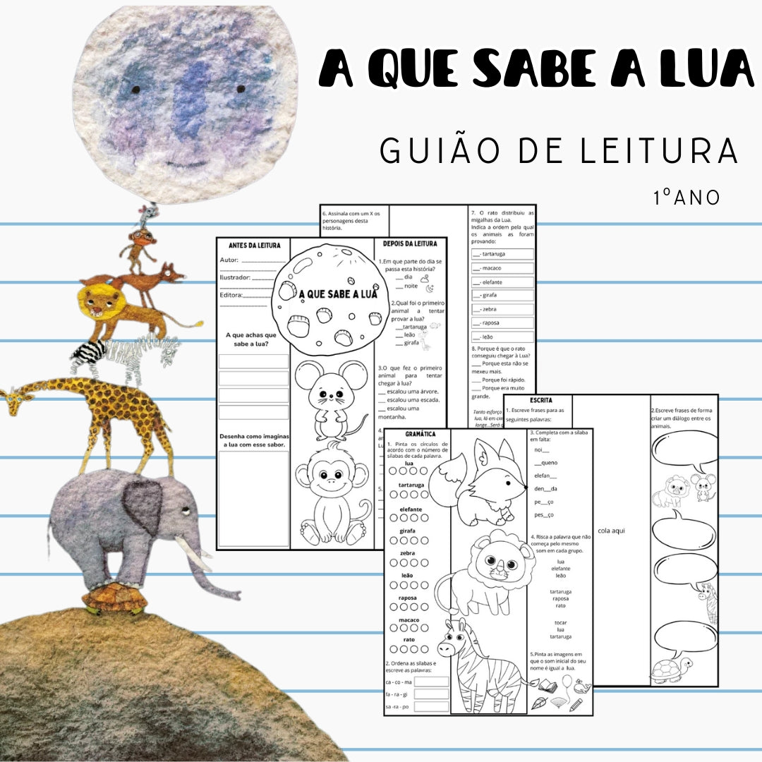 Guião de Leitura - A que sabe a lua