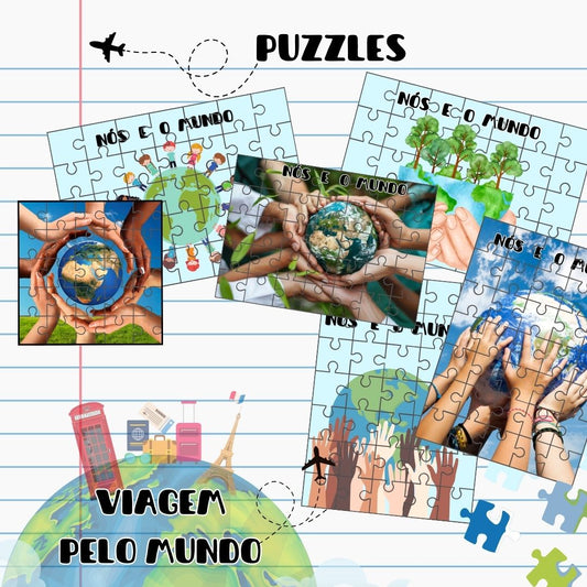 Puzzles "Nós e o Mundo"