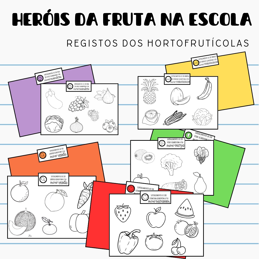 Pack Projeto Heróis da Fruta