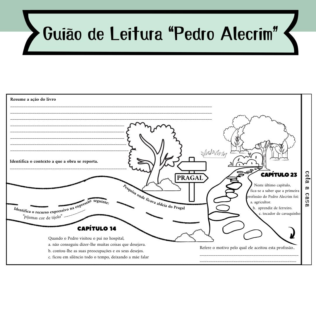 Guião de leitura "Pedro Alecrim"