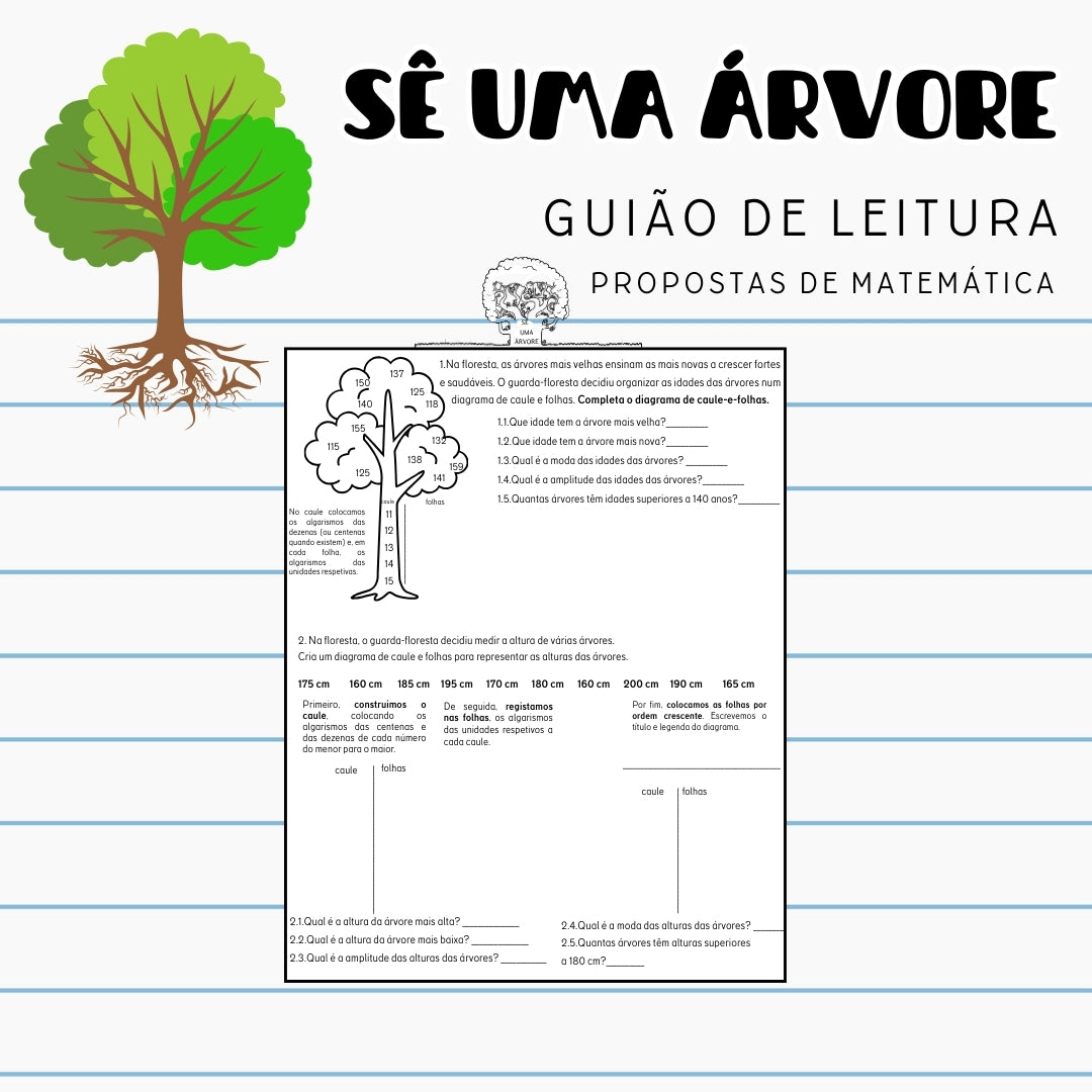 Sê uma árvore - Guião de leitura