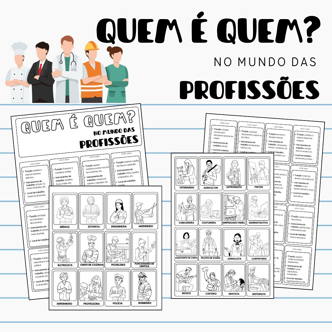 Quem é quem? no mundo das profissões