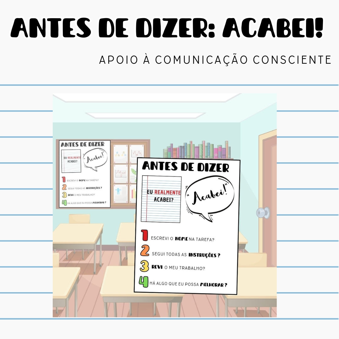 PACK Regresso às aulas - Cartazes