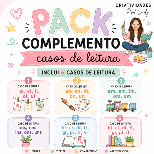 Pack Complemento - Casos de Leitura