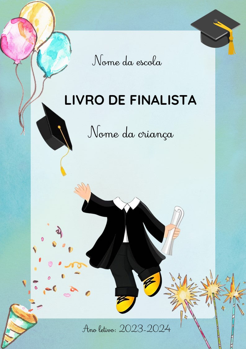 Livro de Finalista Pré-Escolar