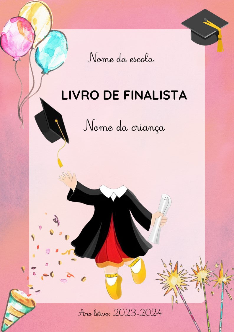 Livro de Finalista Pré-Escolar