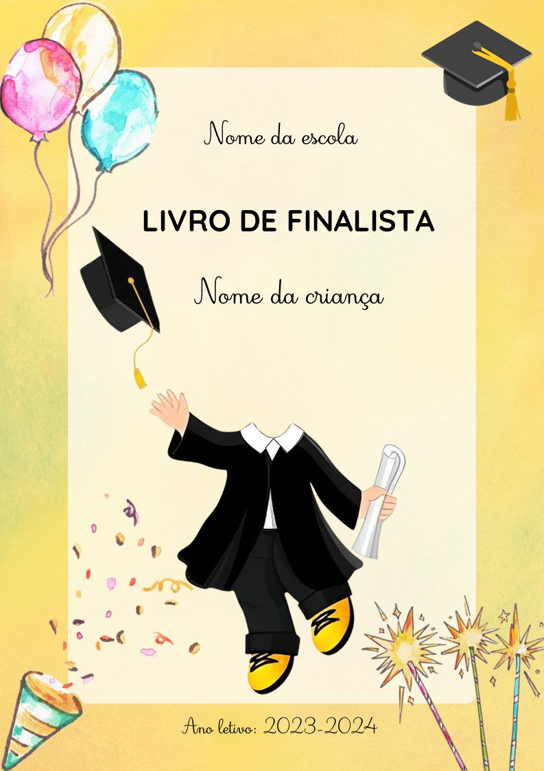 Livro de Finalista Pré-Escolar