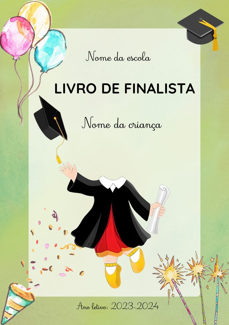 Livro de Finalista Pré-Escolar
