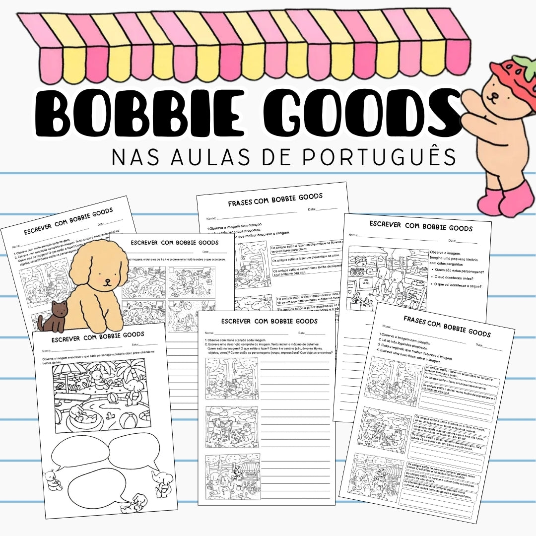Bobbie Goods nas aulas de português