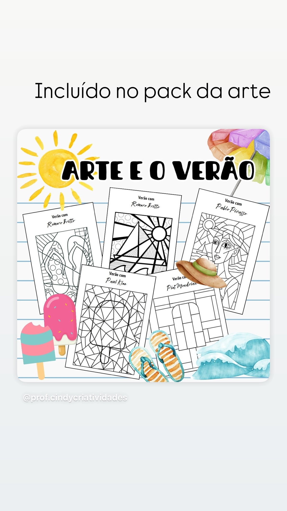 PACK da ARTE (Inverno, outono, primavera, alimentação, páscoa, halloween, natal, etc. )