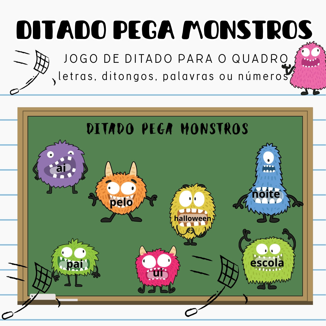 Ditado Pega Monstros