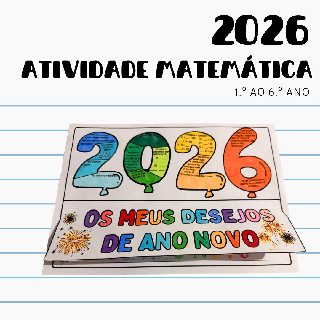 2026 - Atividade matemática